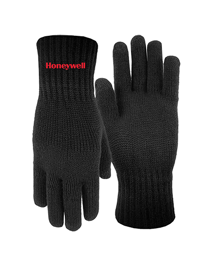 Knit Text Gloves
