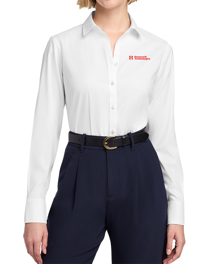 Brooks Brothers Ladies Wrinkle Free Stretch Pinpoint Shirt
