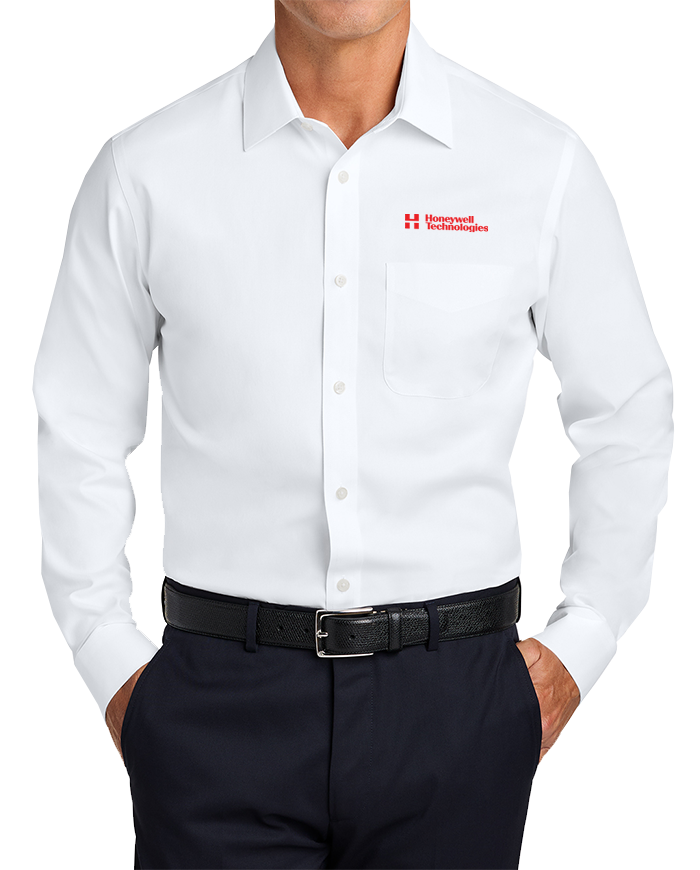 Brooks Brothers Wrinkle Free Stretch Pinpoint Spread Collar Shirt