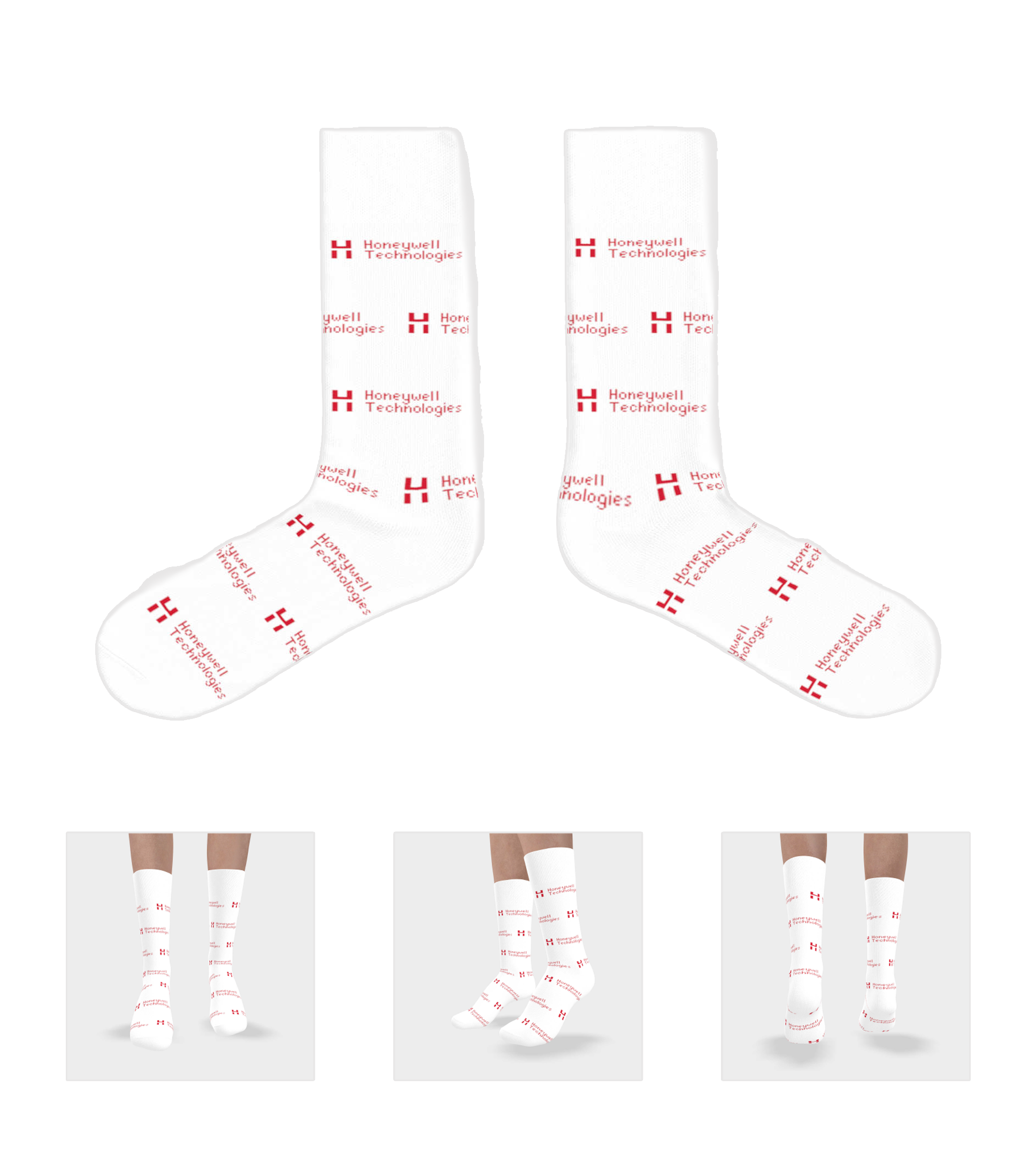 Cotton Crew Socks with Header Card