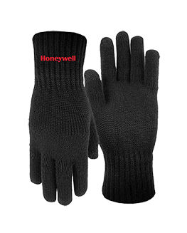Knit Text Gloves